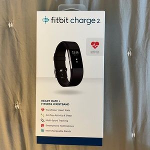 FitBit Charge 2, with charger